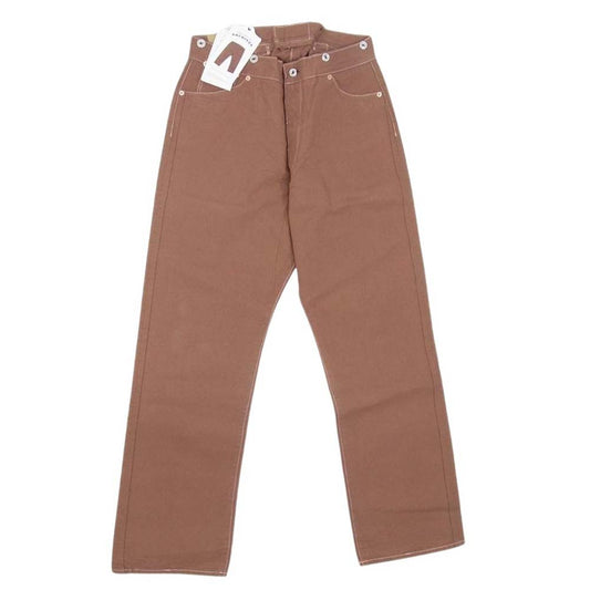 Levi's リーバイス PC9-A4403-0000 LVC DUCK WAIST OVERALL ウエストオーバーオール  復刻 ワーク パンツ トルコ製 W32 L32 ブラウン系 W32【極上美品】【中古】