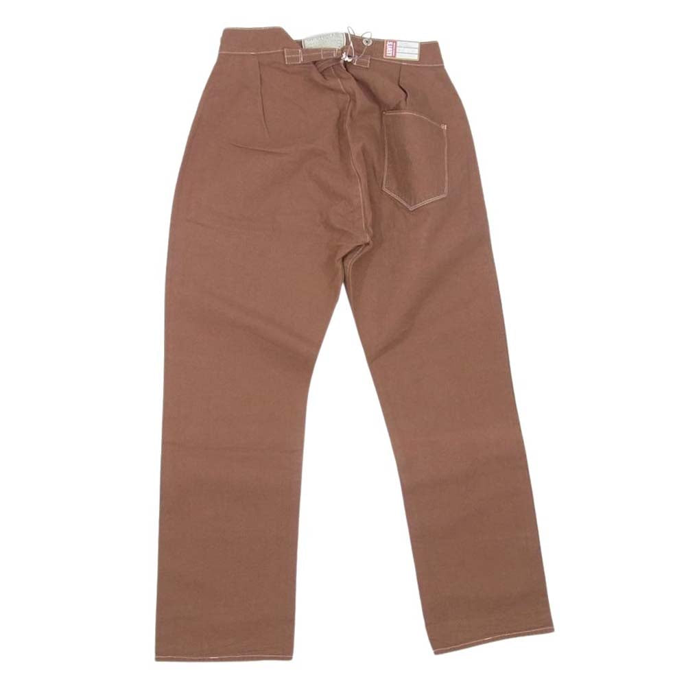Levi's リーバイス PC9-A4403-0000 LVC DUCK WAIST OVERALL ウエストオーバーオール  復刻 ワーク パンツ トルコ製 W32 L32 ブラウン系 W32【極上美品】【中古】