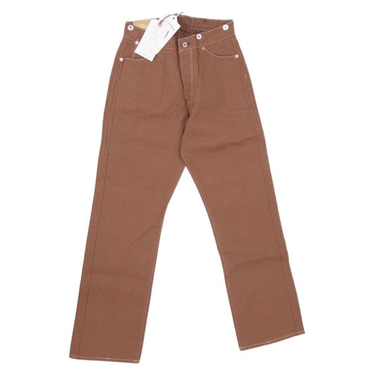 Levi's リーバイス PC9-A4403-0000 LVC DUCK WAIST OVERALL ウエストオーバーオール  復刻 ワーク パンツ W28 L32 ブラウン系 W28/L32【極上美品】【中古】