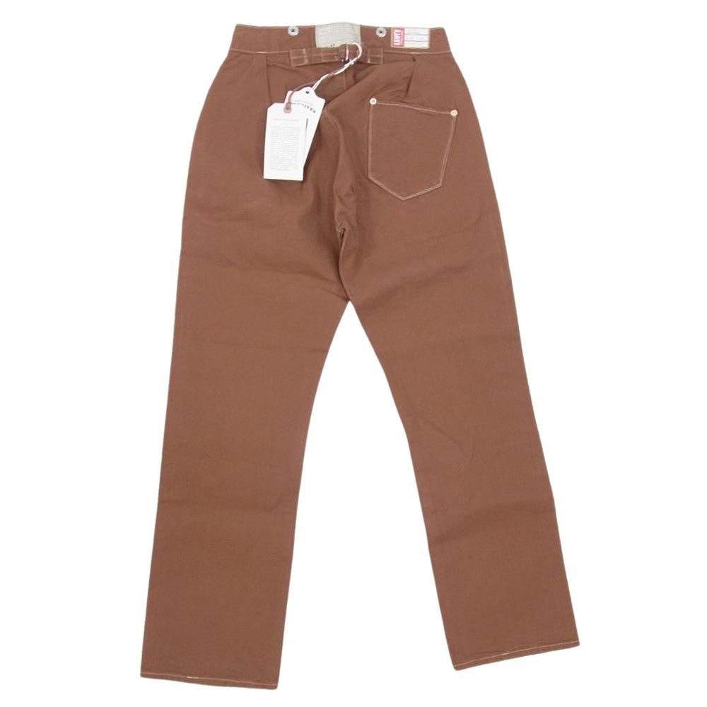 Levi's リーバイス PC9-A4403-0000 LVC DUCK WAIST OVERALL ウエストオーバーオール  復刻 ワーク パンツ W28 L32 ブラウン系 W28/L32【極上美品】【中古】