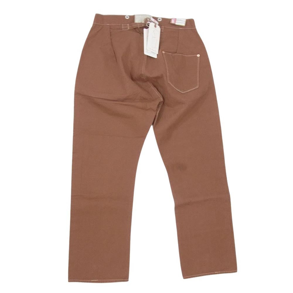 Levi's リーバイス PC9-A4403-0000 LVC ウエスト オーバーオール 復刻 ワーク パンツ トルコ製 W34 L32 ブラウン系 34 W34L32【極上美品】【中古】
