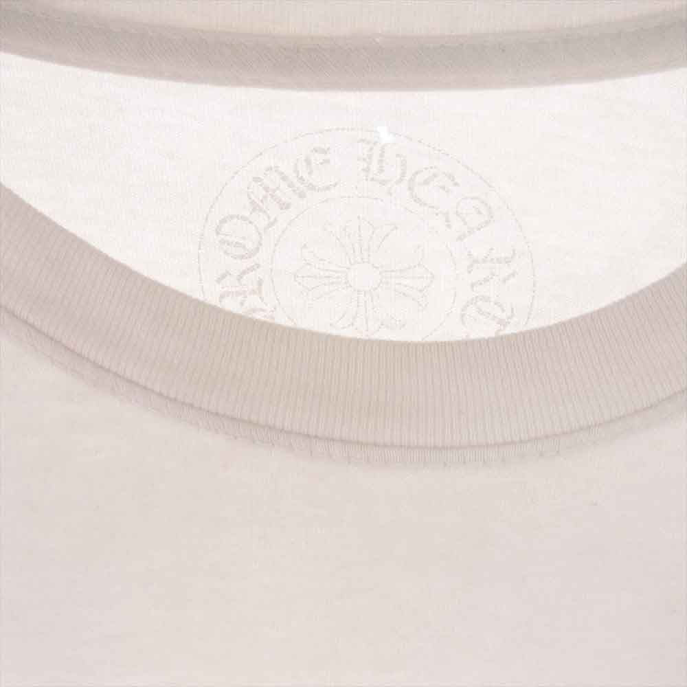 CHROME HEARTS クロムハーツ（原本無） 国内正規品 バッグ アーチ ロゴ プリント 半袖 Tシャツ ホワイト系 L【中古】