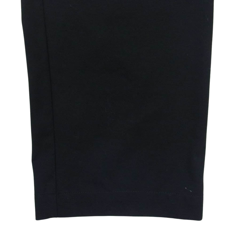 アタッチメント 19SS AP91-222 コンパクト 天竺 イージー ワンタック パンツ ブラック系 1【中古】