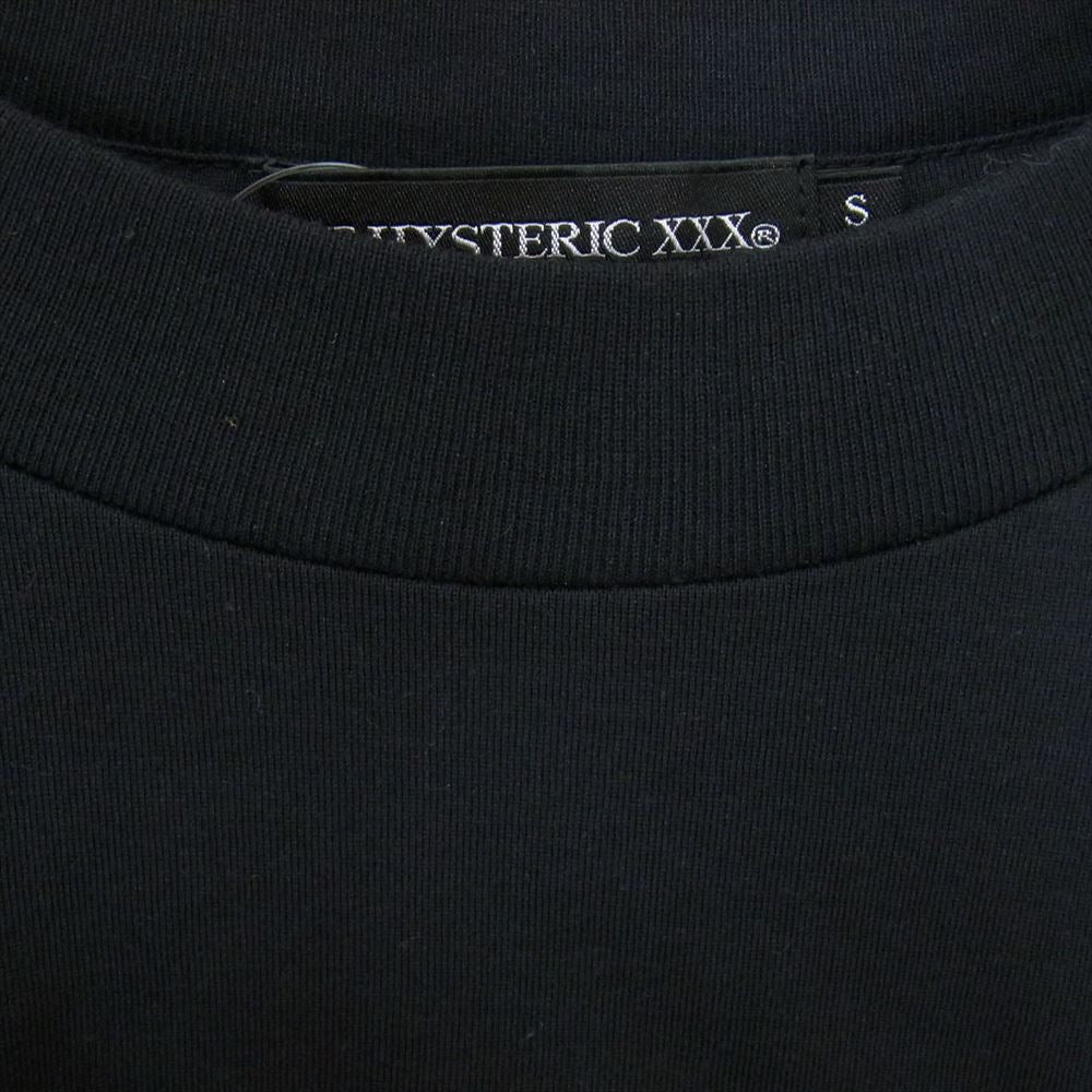 HYSTERIC GLAMOUR ヒステリックグラマー 06193CL02 THEE HYSTERIC XXX THE ROLLING STONES VOO DOO LOUNGE TOUR ジィ ヒステリック トリプル ローリング ストーンズ 長袖 カットソー ブラック系 S【中古】