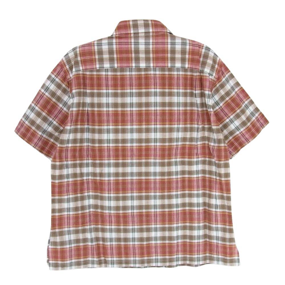 ディアザムラー 120-221-25 チェック シャツ 半袖 M【中古】