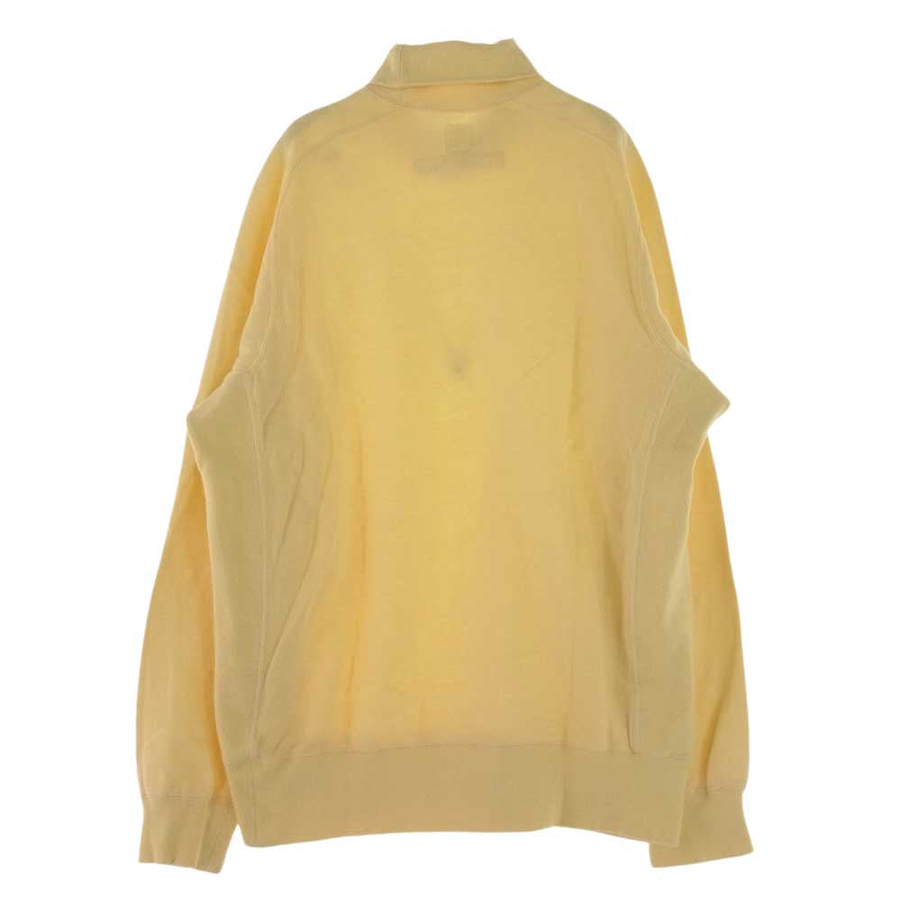 ANATOMICA アナトミカ ハイネック スウェット トレーナー ホワイト イエロー イエロー系 M【中古】