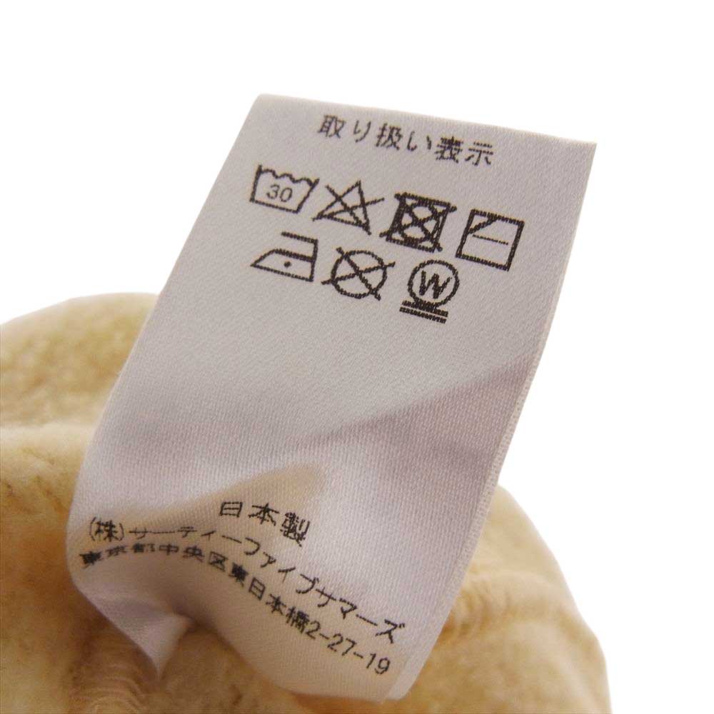 ANATOMICA アナトミカ ハイネック スウェット トレーナー ホワイト イエロー イエロー系 M【中古】