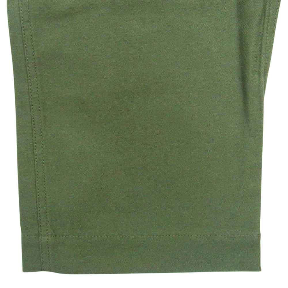 ビッグヤンク 440-221-01 Yankshire FATIGUE PANTS 1960s VTG SATEEN ファティーグ パンツ モスグリーン系 32【新古品】【未使用】【中古】