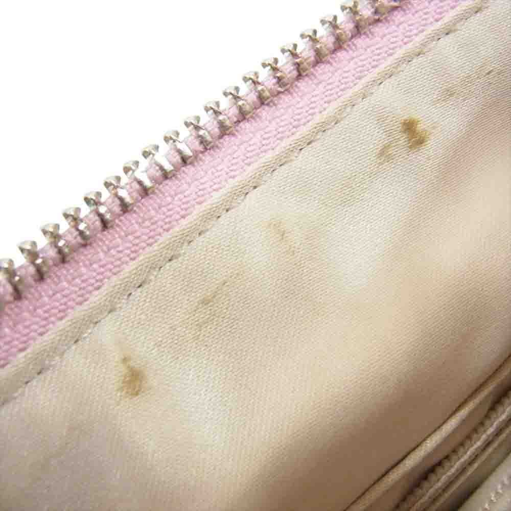 COACH コーチ 14771 クリスティン クロスボディー レザー バッグ ピンク系【中古】