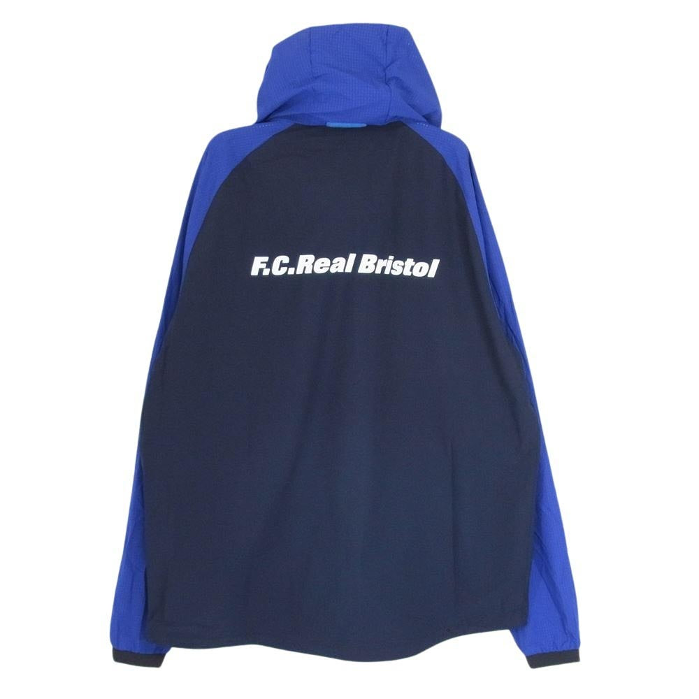 F.C.R.B. エフシーアールビー FCRB-240028 STRETCH LIGHT WEIGHT HOODED BLOUSON ストレッチ ライト ウェイト ナイロン フーディー ブルゾン マルチカラー系 XL【極上美品】【中古】