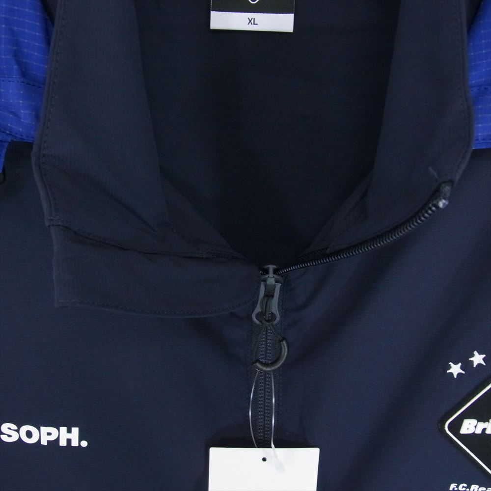 F.C.R.B. エフシーアールビー FCRB-240028 STRETCH LIGHT WEIGHT HOODED BLOUSON ストレッチ ライト ウェイト ナイロン フーディー ブルゾン マルチカラー系 XL【極上美品】【中古】