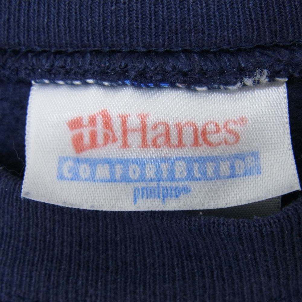 ヘインズ ヴィンテージ COMFORT BLEND John Lennon Imagine クルーネック スウェット  ネイビー系【中古】
