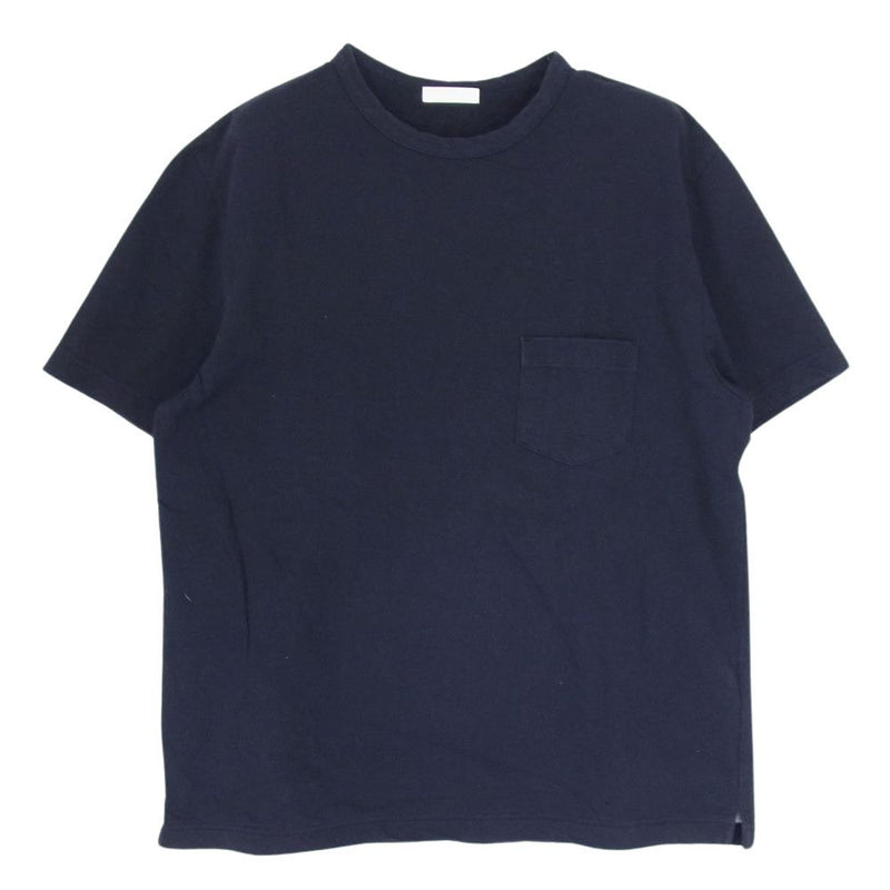 ニュアンス 半袖 ポケット Tシャツ ネイビー系 3【中古】