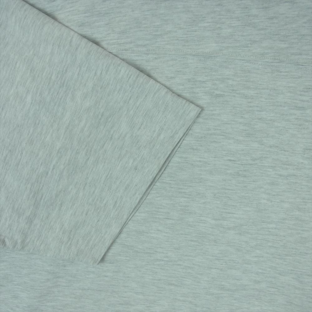 アルヴァナ コットン オーバーサイズ フットボール Tシャツ 七分袖 カットソー グレー系 ライトグレー系 4【中古】