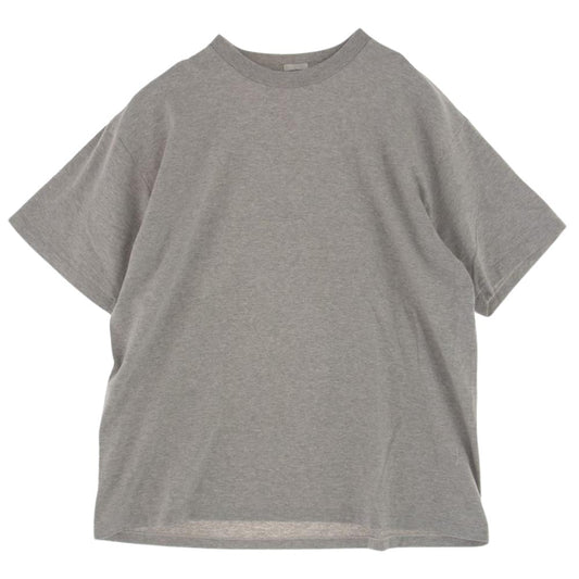 COMOLI コモリ 21SS T01-05007 空紡天竺 クルーネック 半袖 Tシャツ グレー グレー系 2【中古】