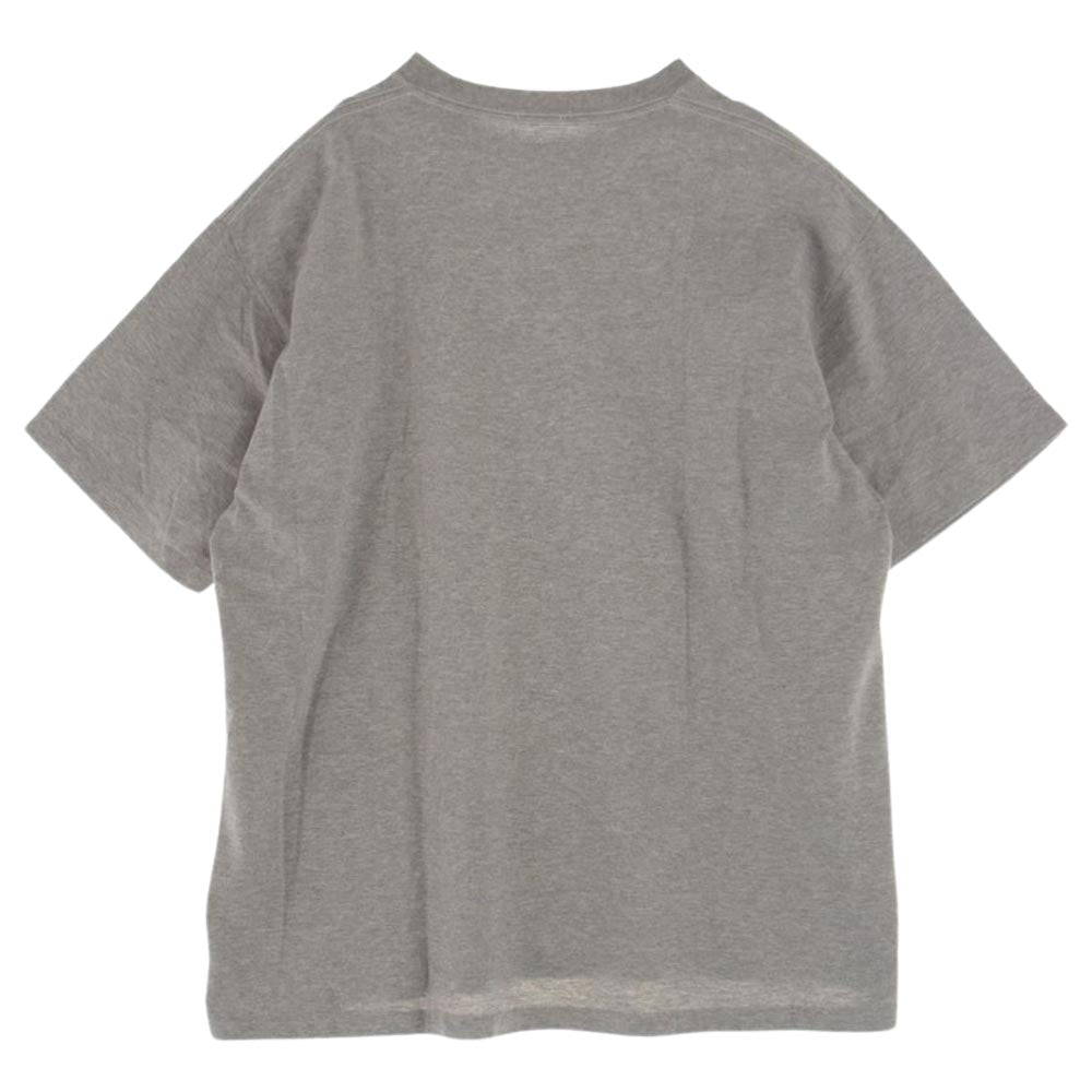 COMOLI コモリ 21SS T01-05007 空紡天竺 クルーネック 半袖 Tシャツ グレー グレー系 2【中古】