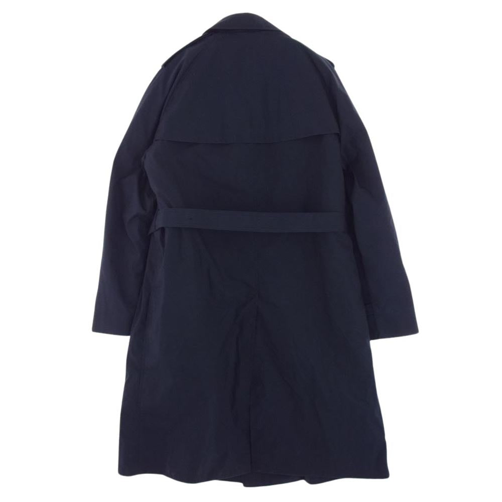 米空軍 Trench Coat  トレンチ コート ライナー付き 空軍 ネイビー系 46XL【中古】
