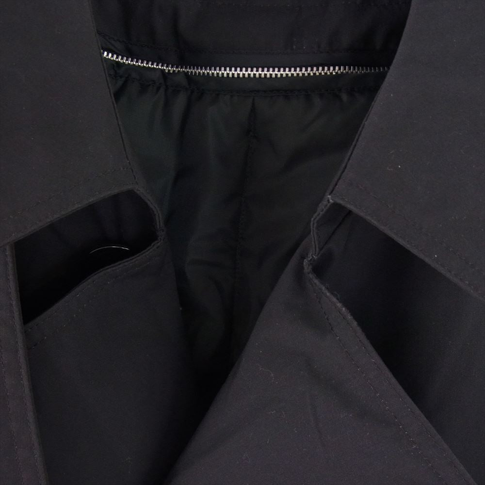 米海軍 8405 01 308 88710 ALL WEATHER COAT オールウェザー ライナー付き トレンチ コート 海軍 ブラック系 46L【中古】