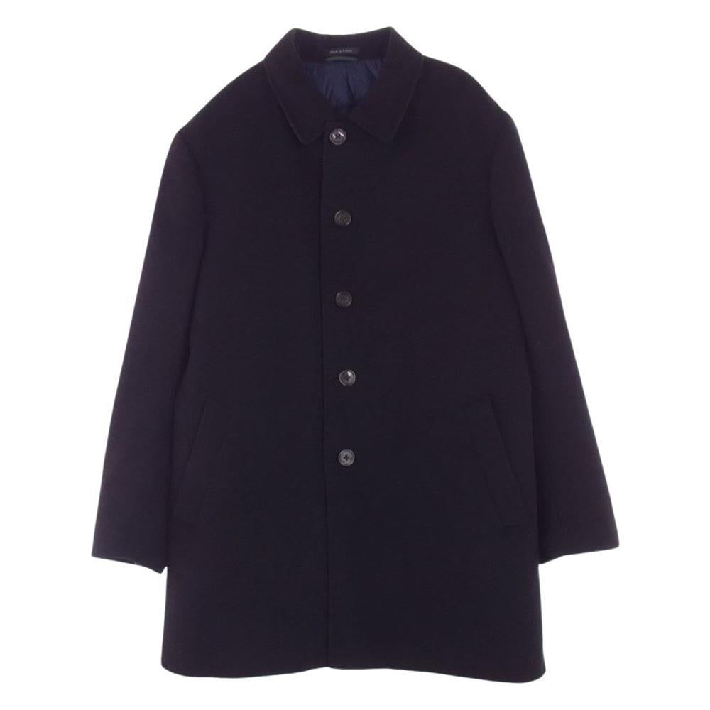 RALPH LAUREN ラルフローレン LAUREN RALPH LAUREN ローレン ラルフ ローレン ウール ダウン ステンカラー コート ブラック系 46R【中古】