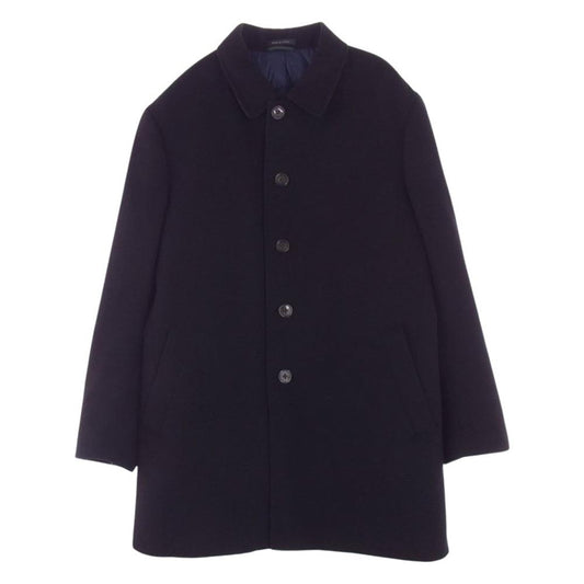RALPH LAUREN ラルフローレン LAUREN RALPH LAUREN ローレン ラルフ ローレン ウール ダウン ステンカラー コート ブラック系 46R【中古】