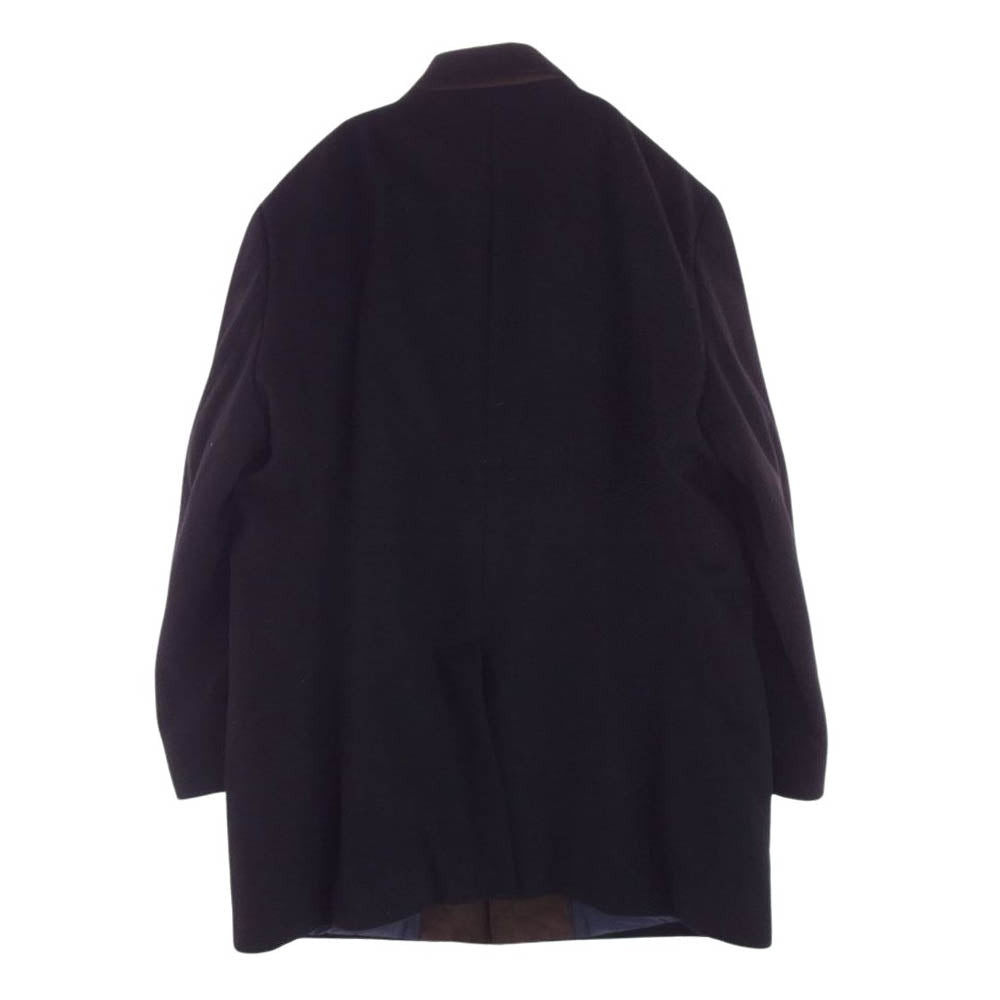 RALPH LAUREN ラルフローレン LAUREN RALPH LAUREN ローレン ラルフ ローレン ウール ダウン ステンカラー コート ブラック系 46R【中古】