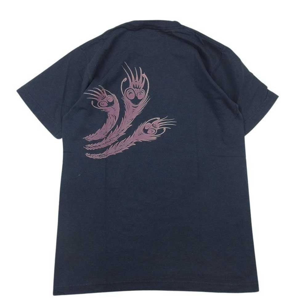 ANOTHER HEAVEN アナザーヘブン プリント 半袖 Tシャツ チャコール系【中古】