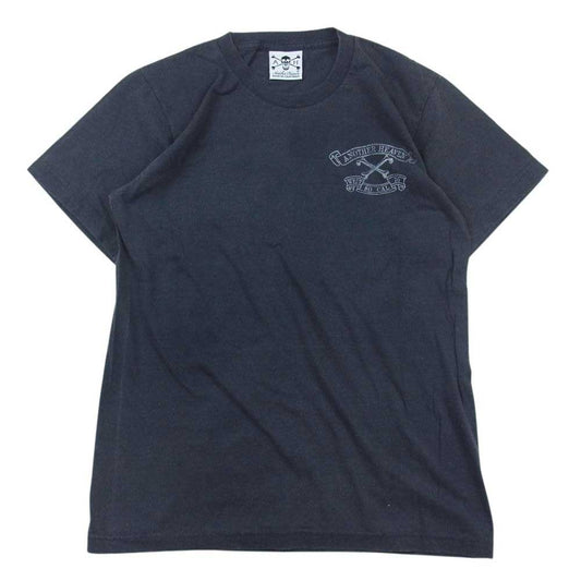 ANOTHER HEAVEN アナザーヘブン ロゴプリント 半袖 Tシャツ チャコール系【中古】