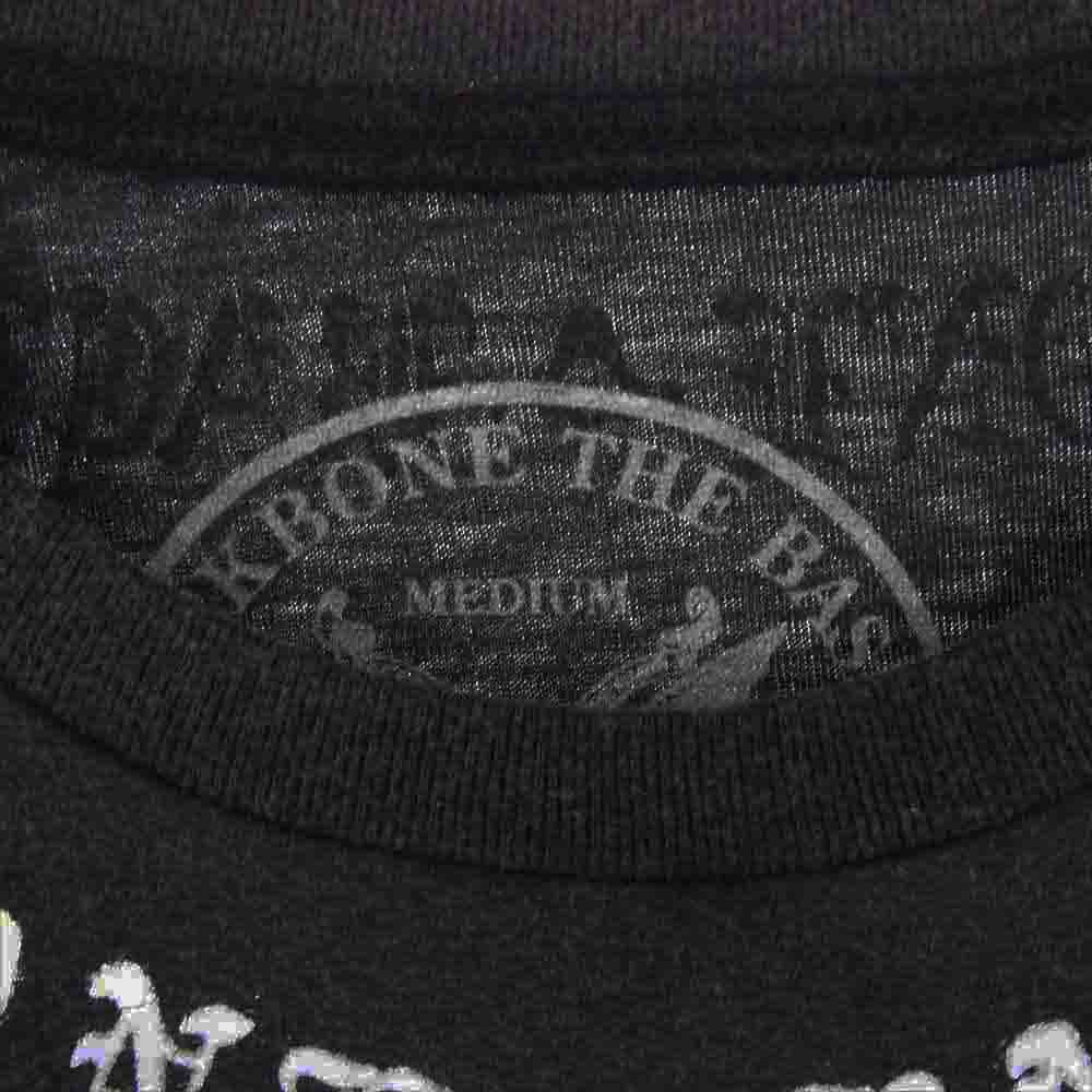 BACKBONE バックボーン BB09SS-C21 THE BASIS ザベイシス ロゴ プリント 半袖 Tシャツ ブラック系 M【中古】