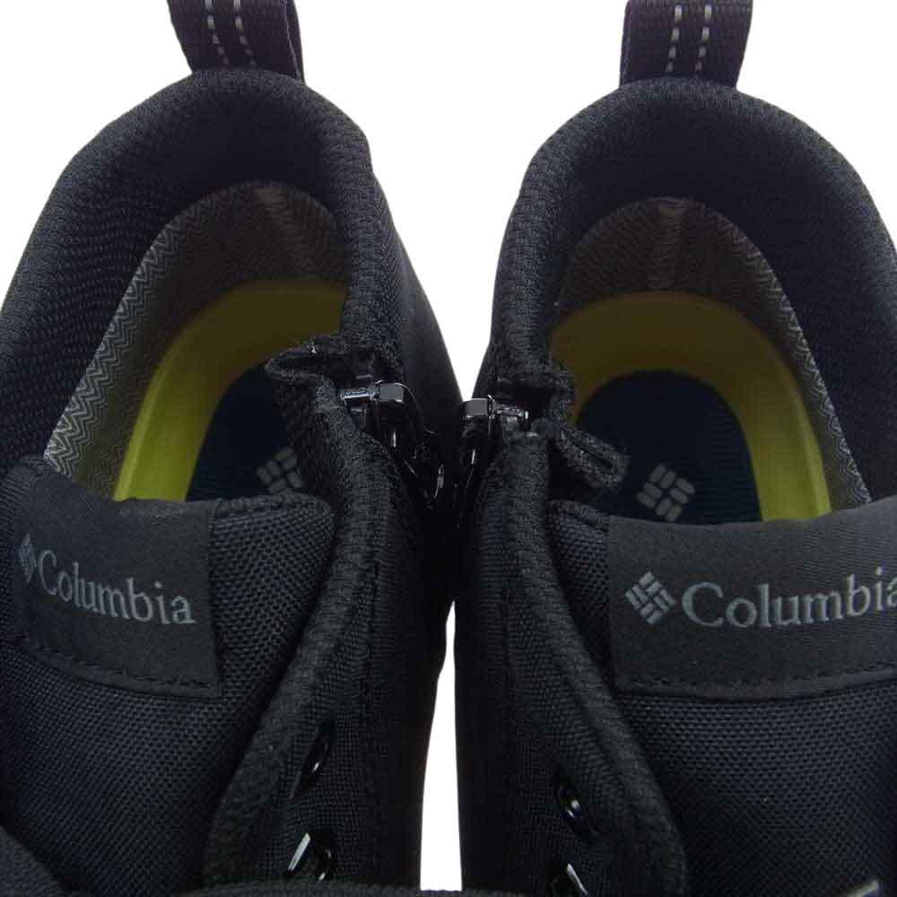 Columbia コロンビア YU0314-010 HAWTHORNE RAIN Ⅱ ADVANCE OMNI-TECH サイドジップ ハイカット スニーカー ブラック系 28cm【新古品】【未使用】【中古】
