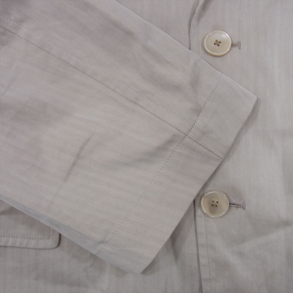 AURALEE オーラリー A22SJ01FH WASHED FINX HERRINGBONE JACKET ウォッシュド フィンクス ヘリンボーン ジャケット ベージュ系 5【中古】
