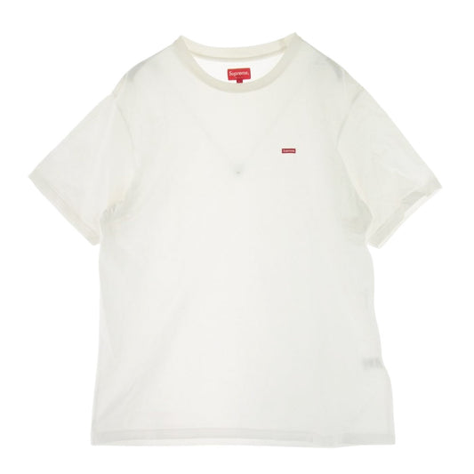 Supreme シュプリーム Small Box Tee スモール ボックスロゴ Tシャツ 半袖 ホワイト系 L【中古】