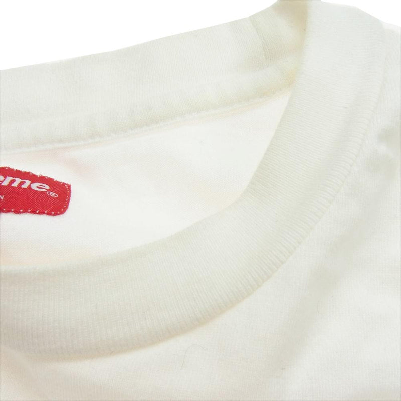 Supreme シュプリーム Small Box Tee スモール ボックスロゴ Tシャツ 半袖 ホワイト系 L【中古】