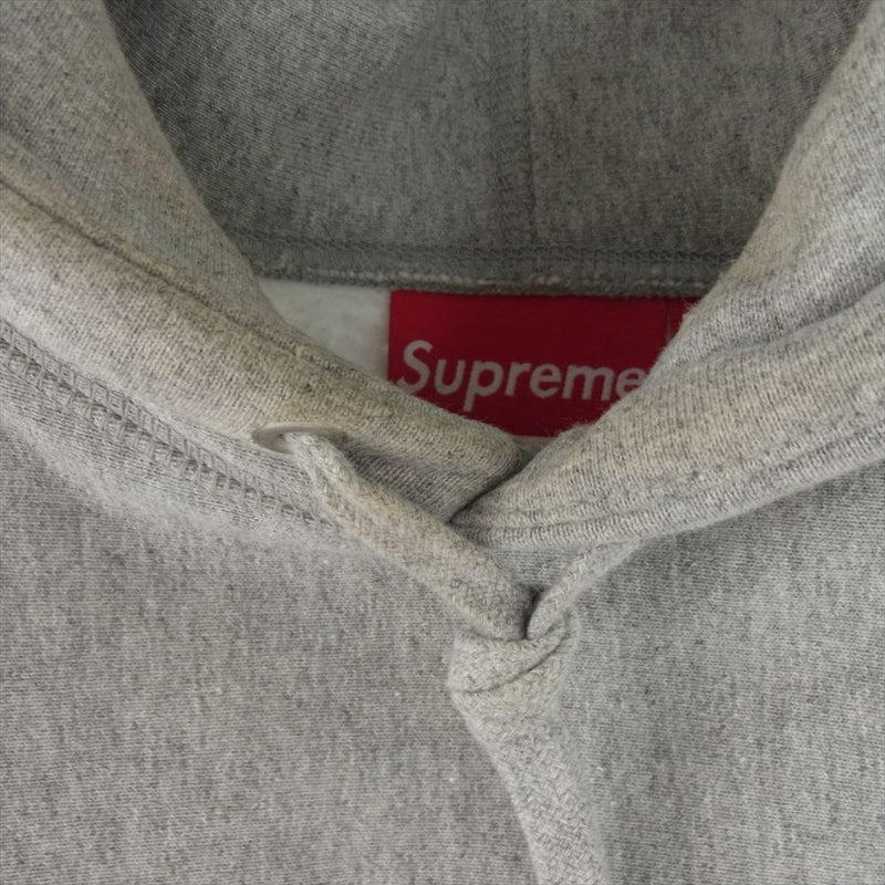 Supreme シュプリーム 21AW Arabic Logo Hooded Sweatshirt アラビック ロゴ フーディー パーカー グレー系 L【中古】