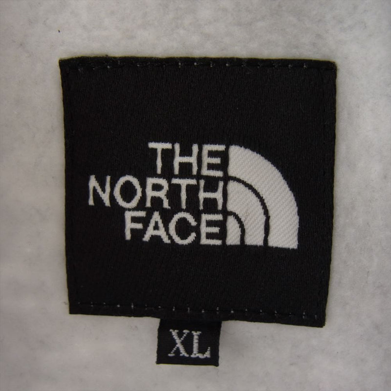 THE NORTH FACE ノースフェイス NT61836 Square Logo Full Zip スクエアロゴ フルジップ パーカー フーディー グレー系 XL【中古】