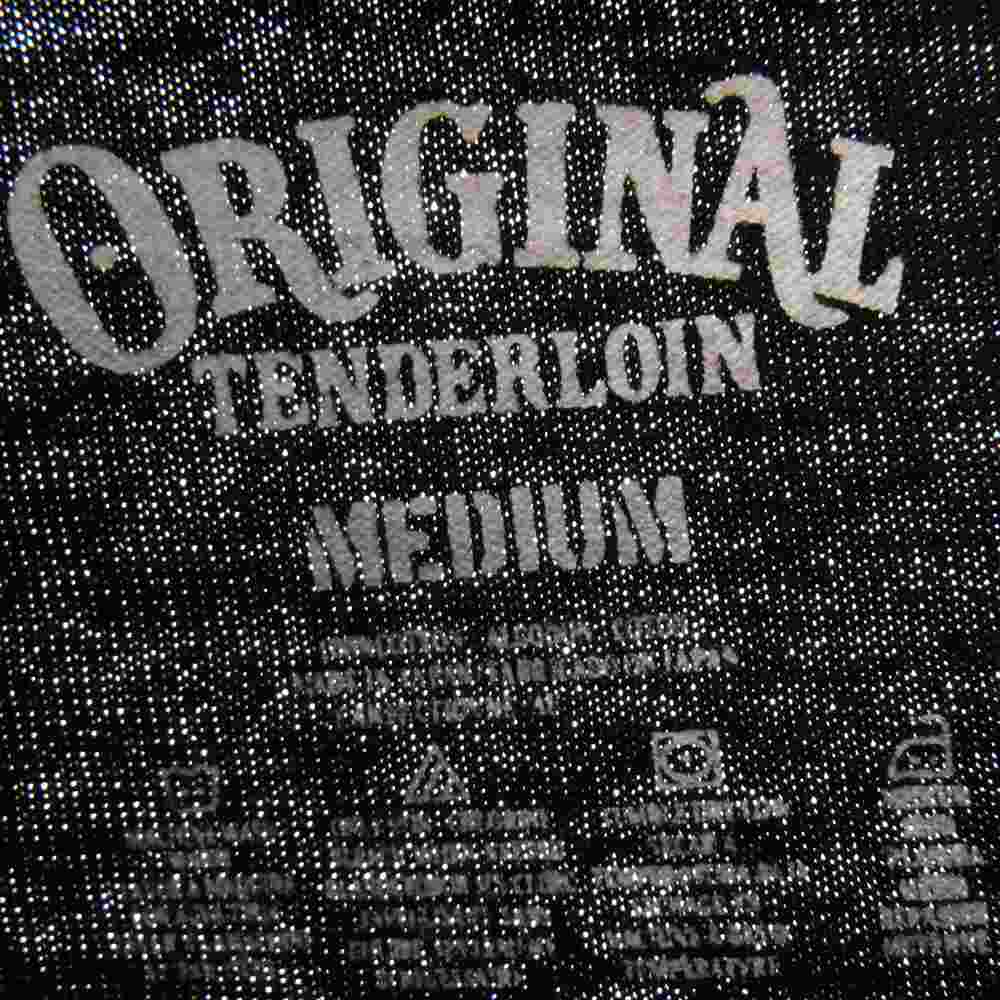TENDERLOIN テンダーロイン TEE SV S/S プリント 半袖 Tシャツ ブラック系 M【中古】