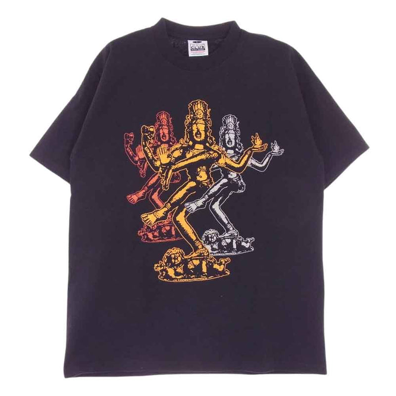 TENDERLOIN テンダーロイン TEE SV S/S プリント 半袖 Tシャツ ブラック系 L【中古】