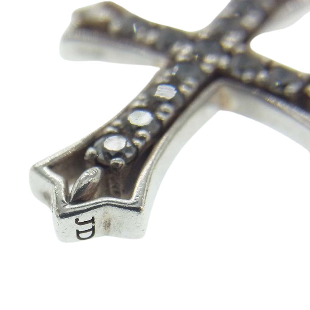 Justin Davis ジャスティンデイビス SPJ435 A2 VICE VERSA ヴァイス ヴァーサ クロス ペンダント トップ シルバー系【中古】