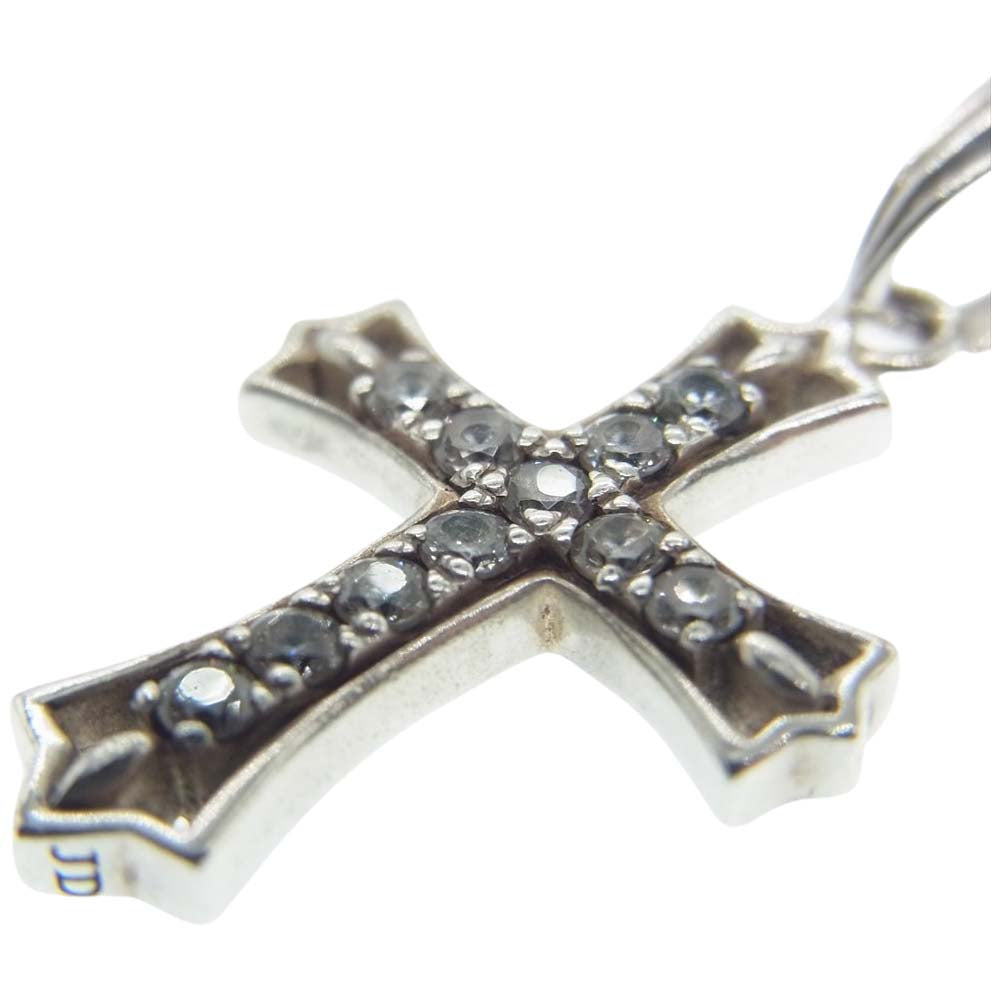 Justin Davis ジャスティンデイビス SPJ435 A2 VICE VERSA ヴァイス ヴァーサ クロス ペンダント トップ シルバー系【中古】