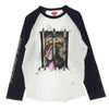 Supreme シュプリーム 20SS Dog Raglan L/S Top ドッグ プリント ラグラン ロングスリーブ ロンT 長袖 Tシャツ ホワイト系 ブラック系 L【中古】