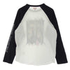 Supreme シュプリーム 20SS Dog Raglan L/S Top ドッグ プリント ラグラン ロングスリーブ ロンT 長袖 Tシャツ ホワイト系 ブラック系 L【中古】