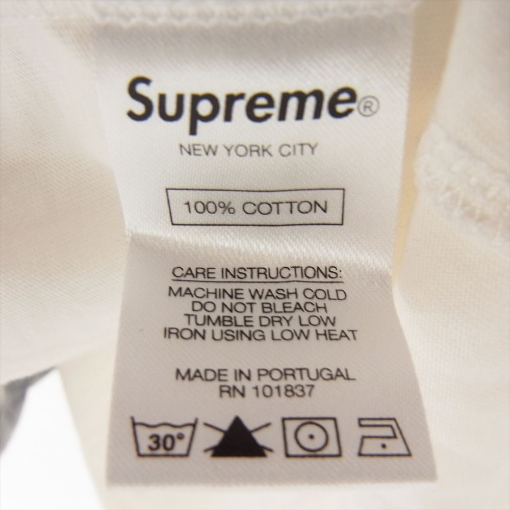 Supreme シュプリーム 20SS Dog Raglan L/S Top ドッグ プリント ラグラン ロングスリーブ ロンT 長袖 Tシャツ ホワイト系 ブラック系 L【中古】