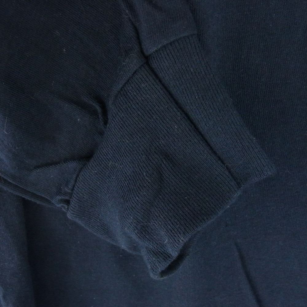 Supreme シュプリーム 20AW Box Logo L/S Tee ボックスロゴ プリント ロングスリーブ 長袖 Tシャツ ロンT ネイビー系 L【中古】