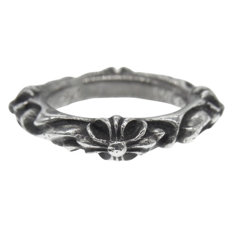 CHROME HEARTS クロムハーツ（原本無） SBT BAND バンド リング シルバー系 11号【中古】