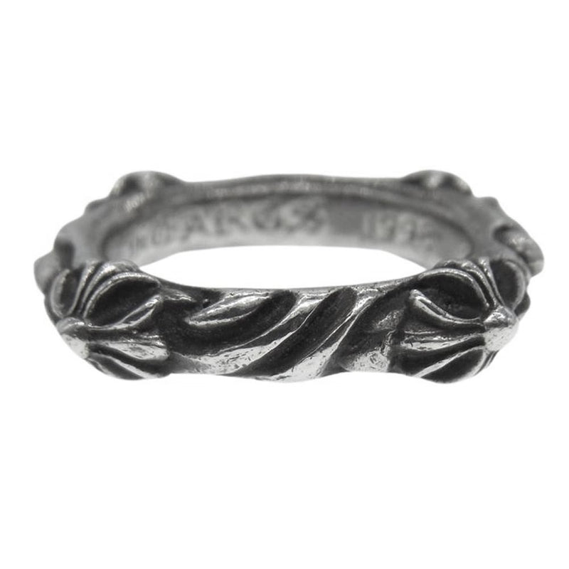 CHROME HEARTS クロムハーツ（原本無） SBT BAND バンド リング シルバー系 11号【中古】