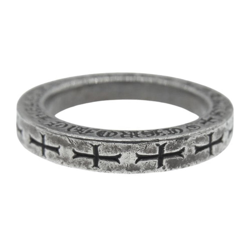 CHROME HEARTS クロムハーツ（原本無） 3mm スペーサーリング 1ダイヤ リング シルバー系 14号【中古】