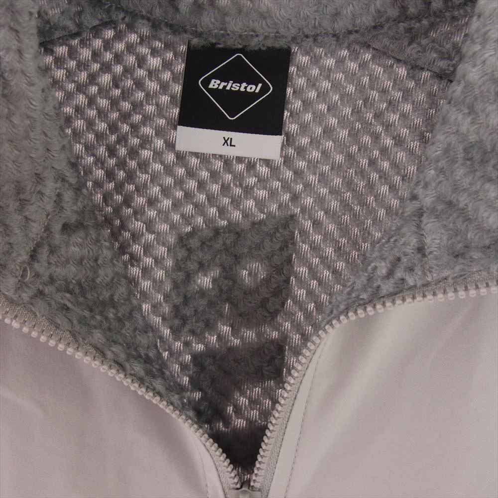 F.C.R.B. エフシーアールビー 23AW FCRB-232043 Bristol STRETCH LIGHT WEIGHT INSULATION VEST ストレッチ ライトウェイト ロゴ パッチ ベスト  グレー系 XL【中古】