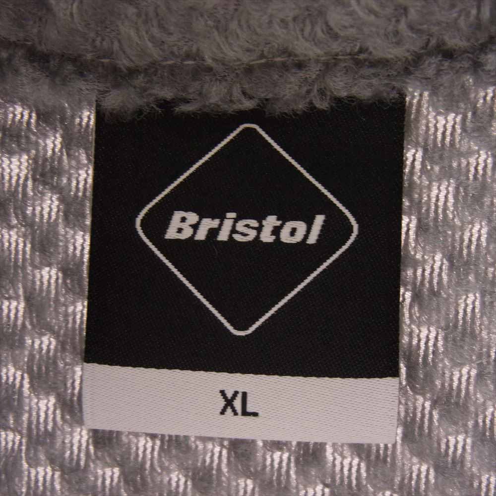 F.C.R.B. エフシーアールビー 23AW FCRB-232043 Bristol STRETCH LIGHT WEIGHT INSULATION VEST ストレッチ ライトウェイト ロゴ パッチ ベスト  グレー系 XL【中古】