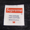Supreme シュプリーム 23SS  Motion Logo Tee モーションロゴ クルーネック 半袖 Tシャツ ブラック系 M【中古】