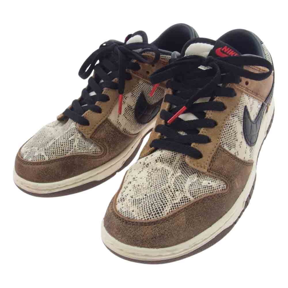 NIKE ナイキ FJ5434-120　 DUNK LOW PRM Head 2 Head CO JP ダンク ロー ヘッド 2 ヘッド ローカット スニーカー ブラウン系 26cm【中古】