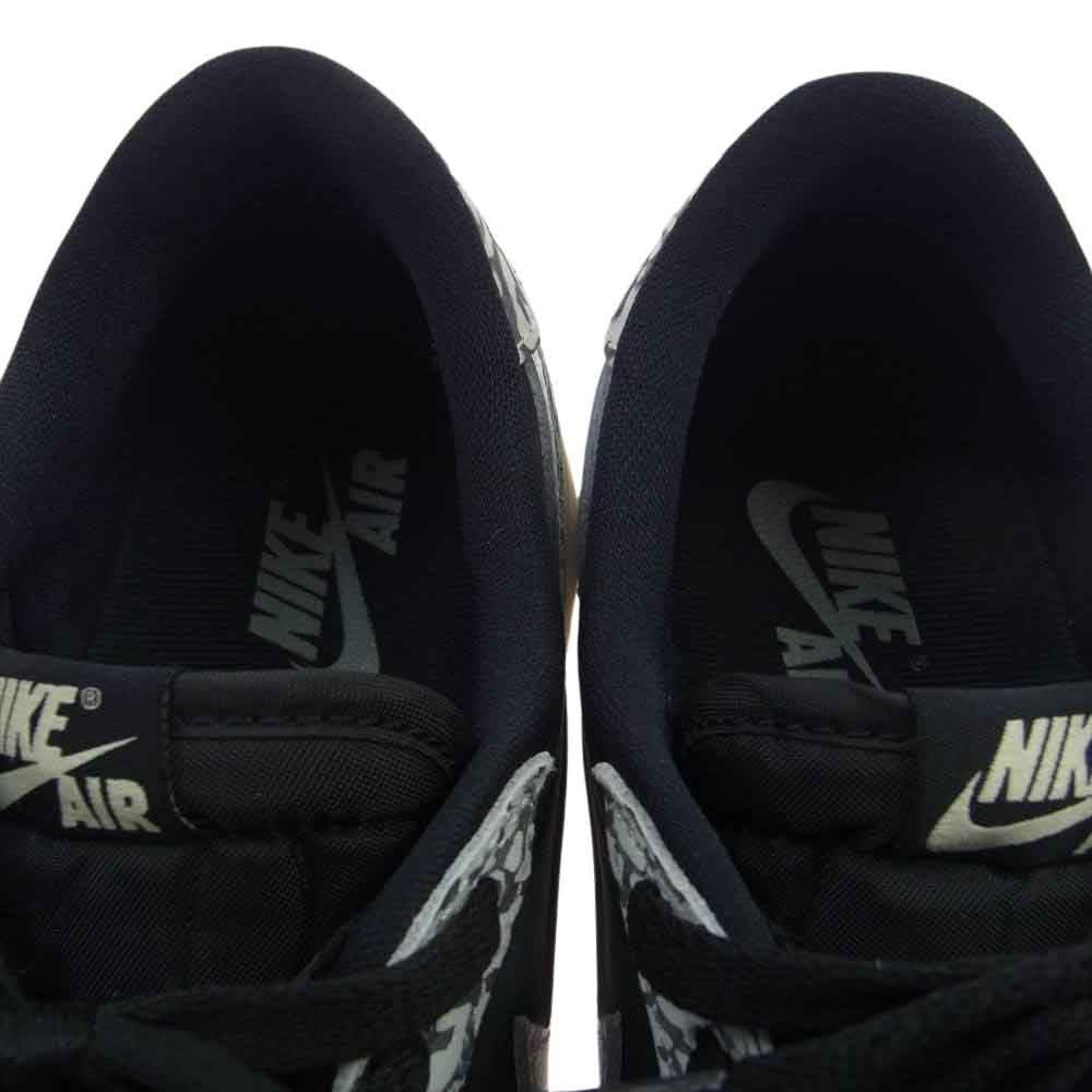 NIKE ナイキ CZ0790-001 Air Jordan 1 Retro Low OG Black Cement エアジョーダン1 レトロ ロー OG ブラックセメント ローカット スニーカー ブラック系 グレー系 ホワイト系 26cm【中古】